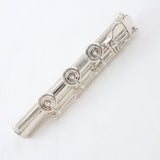 Yamaha Model YFL-777HCT Solid Silver Professional Flute SN 076703 SUPERB- for sale at BrassAndWinds.com