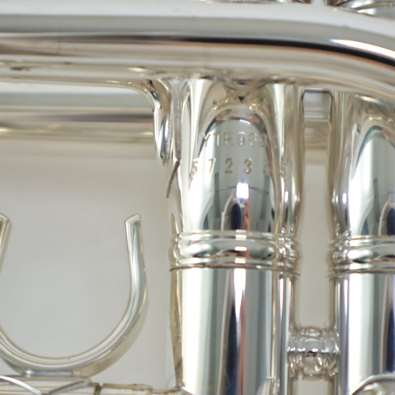 Yamaha Model YTR-9635 Custom E/Eb Heavy Wall Trumpet SN 572355 GORGEOUS- for sale at BrassAndWinds.com