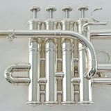 Yamaha Model YTR-9835 Custom Piccolo Trumpet SN 573191 SUPERB- for sale at BrassAndWinds.com