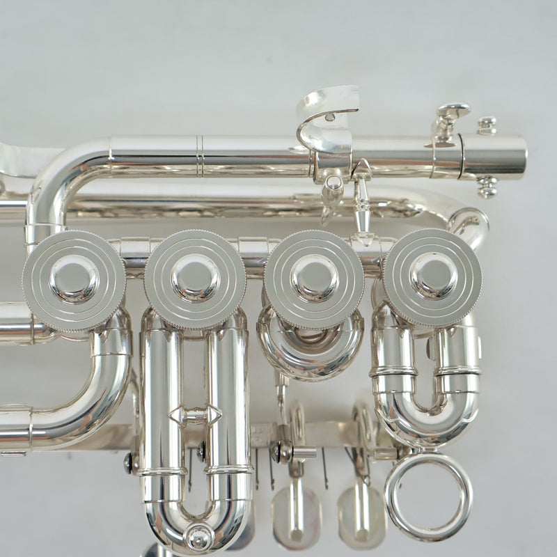 Yamaha Model YTR-988 Custom Rotary Valve Bb/A Piccolo Trumpet SN 112 EXTRAORDINARY- for sale at BrassAndWinds.com