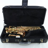 Yanagisawa Model AWO2 Professional Bronze Alto Saxophone MINT CONDITION- for sale at BrassAndWinds.com