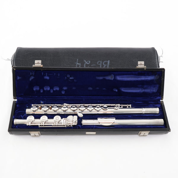 Gemeinhart Model 3SS Solid Silver Flute SN 37055 EXCELLENT