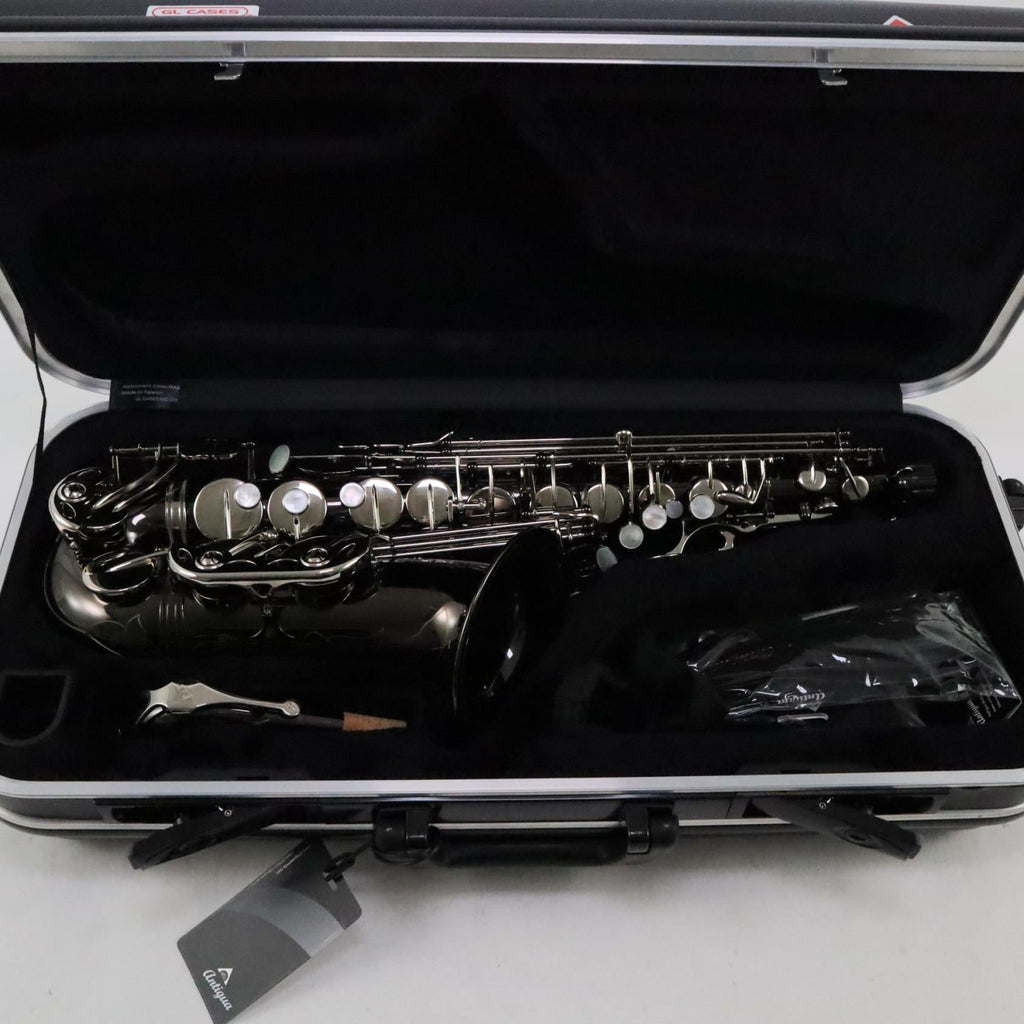 Antigua Winds Model AS4248BK 'Powerbell' Alto Saxophone in Black Lacquer  BRAND NEW