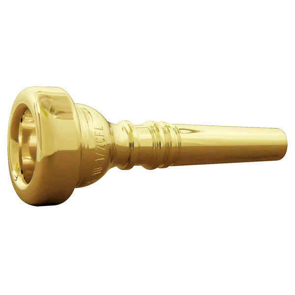 Bach Model 3421HBGP Classic 1.5B Flugelhorn Mouthpiece in Gold Plate BRAND  NEW