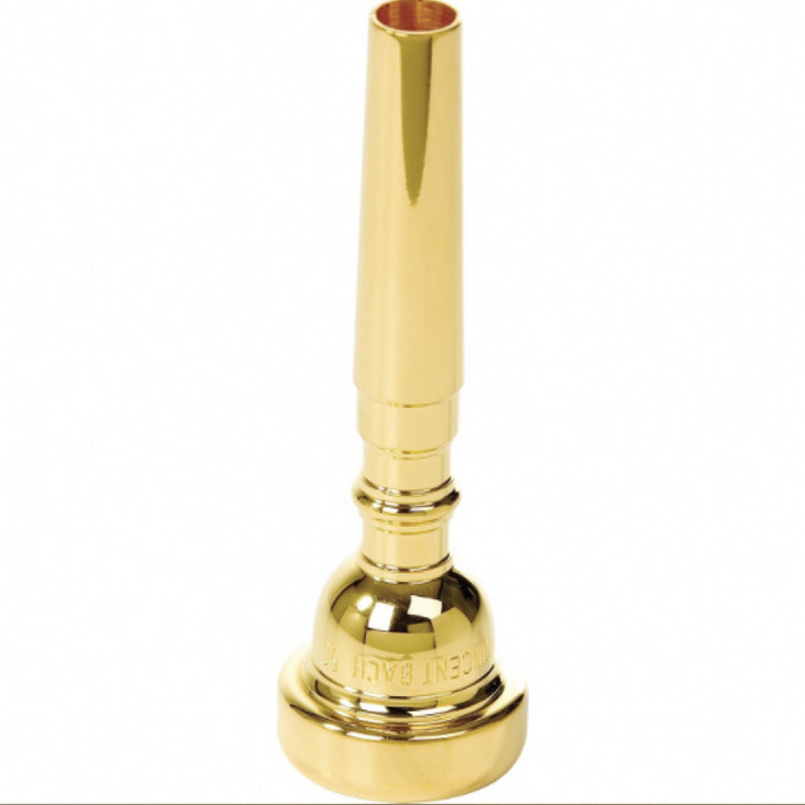 Bach Model 3425BGP Classic 5B Flugelhorn Mouthpiece in Gold Plate BRAND NEW- for sale at BrassAndWinds.com