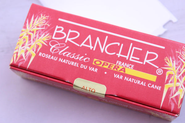 Brancher Eb Alto Saxophone "Classic Opera" Reeds Strength 4, Box of 6- for sale at BrassAndWinds.com