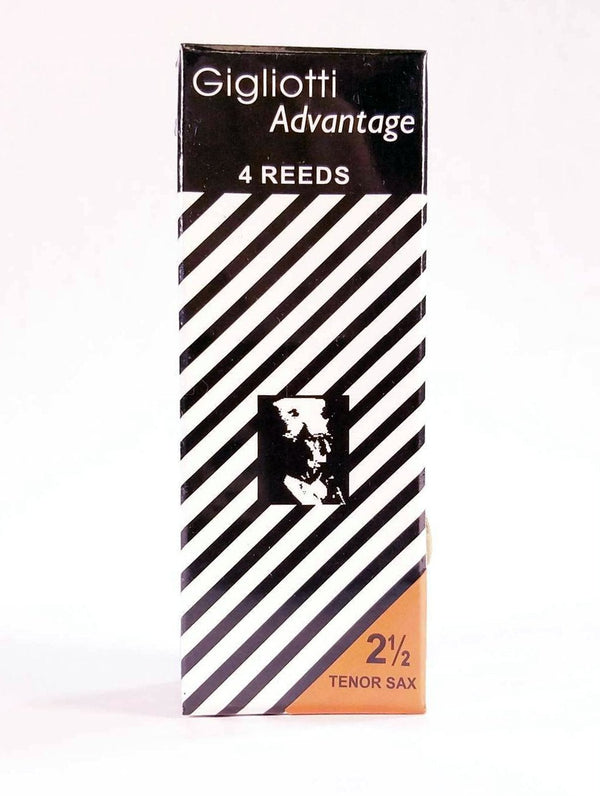 Gigliotti Advantage Bb Tenor Saxophone Reeds Strength 2.5, Box of 4- for sale at BrassAndWinds.com