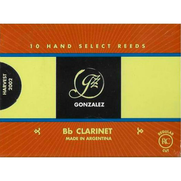 Gonzalez Bb Clarinet Reeds Strength 1.75, Box of 10- for sale at BrassAndWinds.com