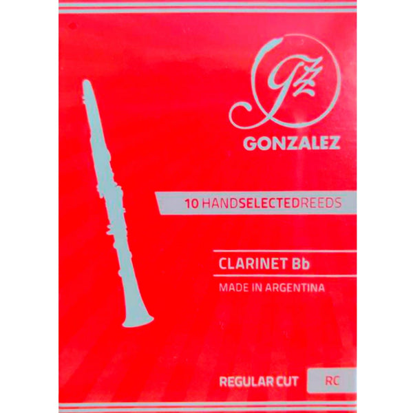 Gonzalez Bb Clarinet Reeds Strength 2.5, Box of 10- for sale at BrassAndWinds.com