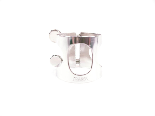 Leblanc Model 2204S Streamlined Alto Saxophone Ligature in Nickel Plate- for sale at BrassAndWinds.com