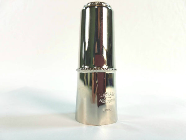 Leblanc Model 2255UC Bonade Mouthpiece Cap for Tenor Saxophone in NIckel Plate- for sale at BrassAndWinds.com