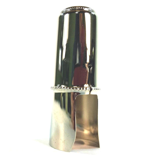 Leblanc Model 2255UC Bonade Mouthpiece Cap for Tenor Saxophone in NIckel Plate- for sale at BrassAndWinds.com