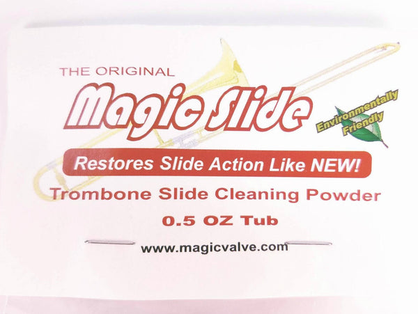 Magic Slide MS05 Trombone Slide Cleaning Powder- for sale at BrassAndWinds.com